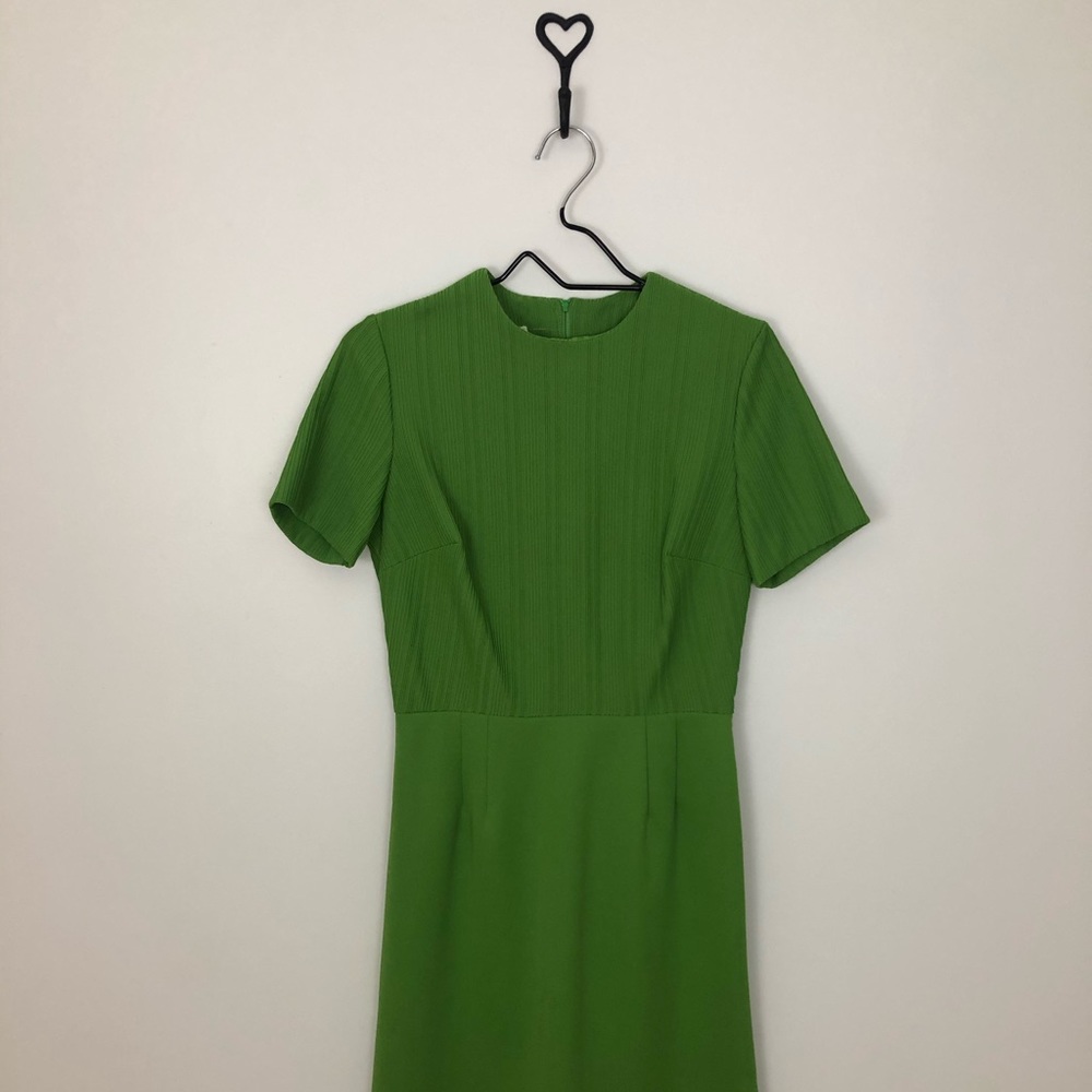 Vintage Kelly Green Dress
